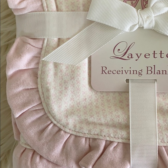 Pink Ballerina Baby Blanket - Picture 2 of 4